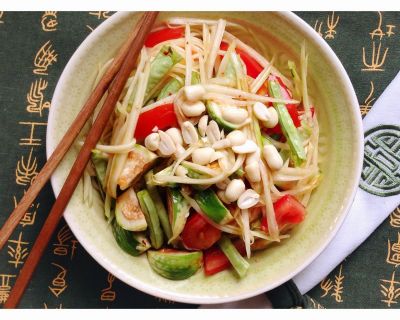 papaya salat (som tam)