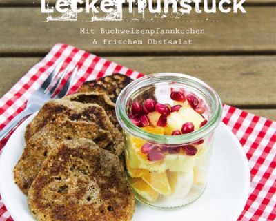 Lecker-Pfannkuchen-Frühstück