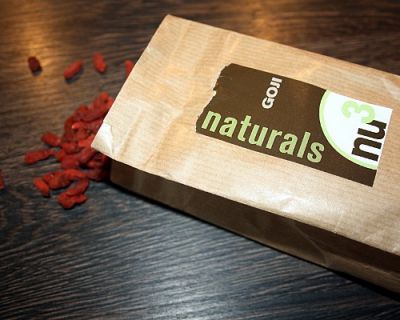 Goji-Beeren von nu3 und Muffins