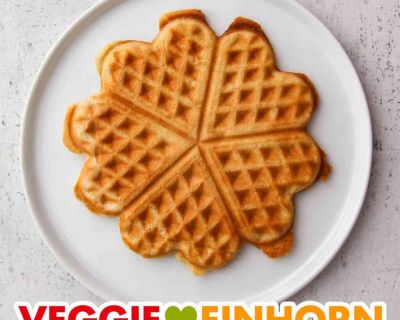 Waffeln mit Kokosmilch