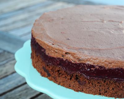 Schokomousse-Kirsch-Torte