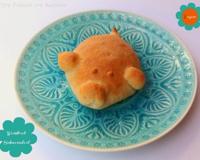 Schweine Weißbrot Weckerl