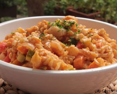 Erdnuss-Gemüse-Curry