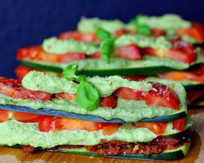 Vegane Gemüselasagne – Willkommen im Rohkost-Himmel