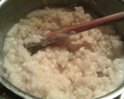 Milchreis in zwei Varianten