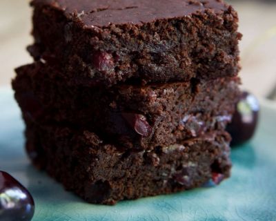 Saftige Kirsch-Brownies