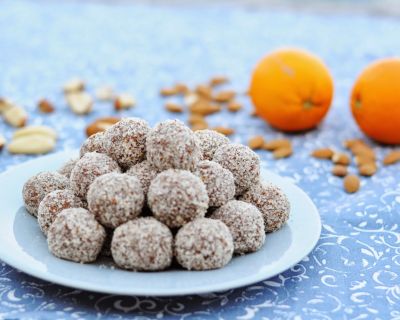 Marillen-Cranberry-Bällchen