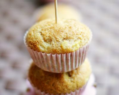 Rhabarber-Muffins