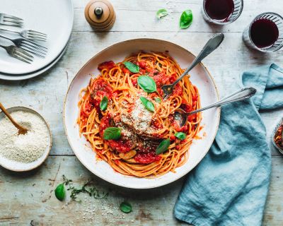 Spaghetti Napoli? Pasta al Pomodoro!