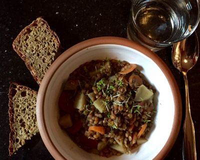 Linsensuppe, natürlich lecker, natürlich vegan