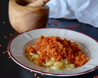 Linsenbolognese