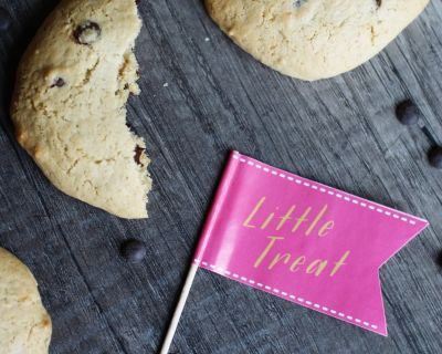 Vegane Chocolate Chip Cookies mit Cashewmus (ohne Öl oder Margarine)