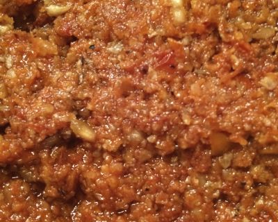 Veganes Pesto rosso