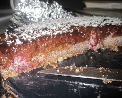 Mohn-Schoko-Kirsch-Torte (fRohkost)