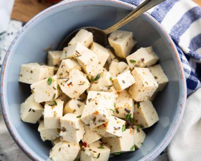 Veganer Feta