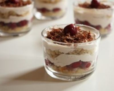 Rezept: Kokos-Kirsch Dessert