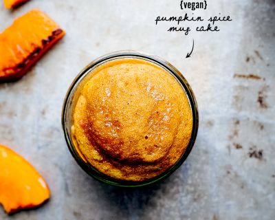 Pumpkin Spice Mug Cake – Saftiges Kürbisküchlein aus dem Glas