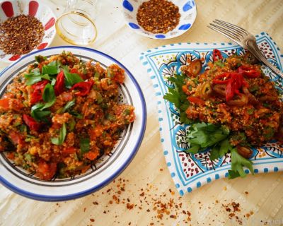 Quisir - Kisir aus Quinoa mit Datteln - glutenfrei und vegan