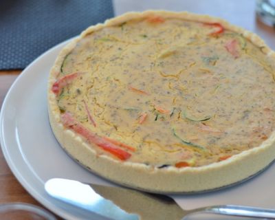 Rezept: Grundrezept für vegane Quiche