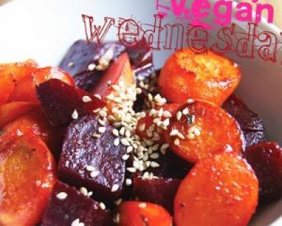 VeganWednesday mit RoteBete-Karottensalat