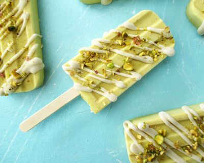 Zitronen Eis am Stiel (Vegan, Glutenfrei, Ohne Kristallzucker)