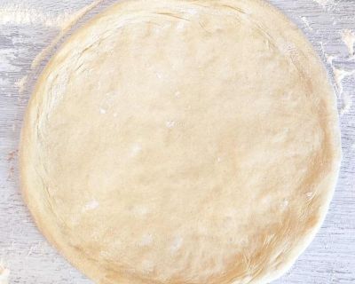 Veganer Pizzateig für runde Pizzen