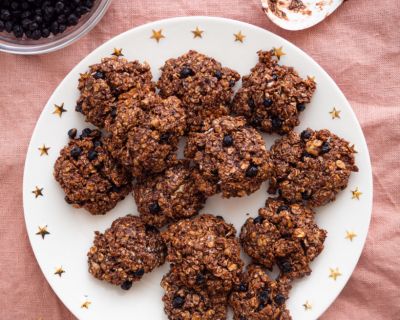 Gesunde Haferkekse mit Schoko (Vegan)