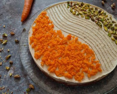 Karottenkuchen — Rüeblitorte  mit oder ohne Frosting — vegan