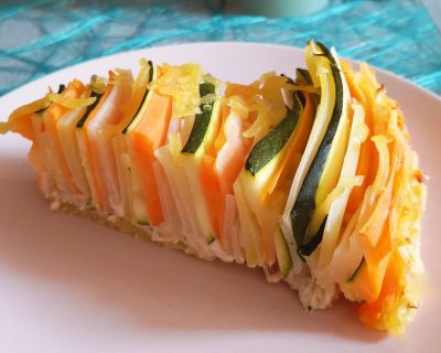 Gemüse Quiche (vegane Variation)