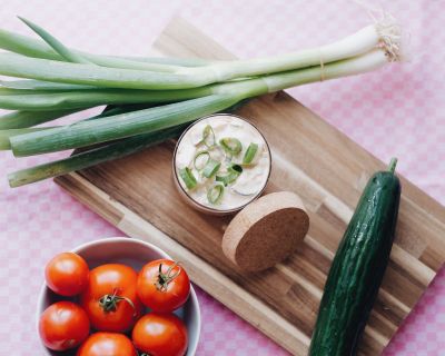 Frühlingsfrischkäse – vegan