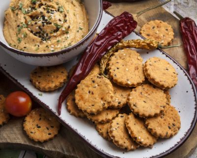 Vegane Fire Cracker mit Chili – Perfekt zum Dippen