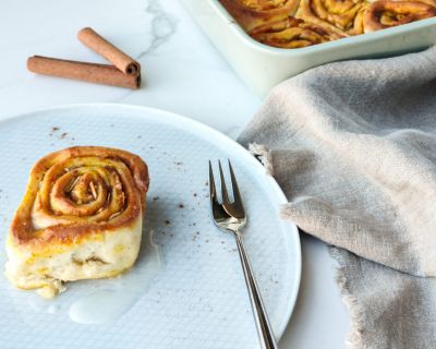 Vegane Zimtschnecken mit Pumpkin Spice