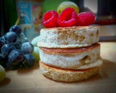 Vegane Plinsen ~ Dicke Hefepfannkuchen.