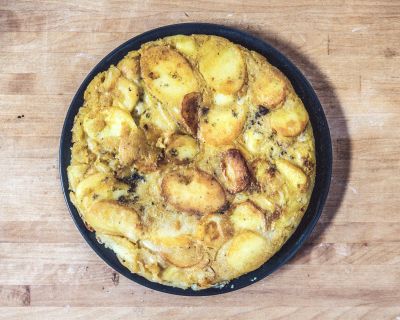 Tortilla Espanola, Spanisches Kartoffelomelett