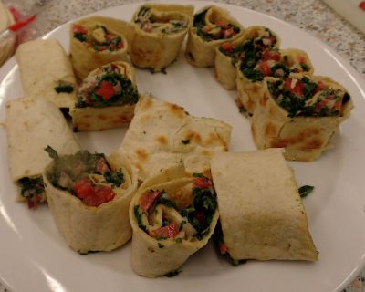 Spinat Wraps