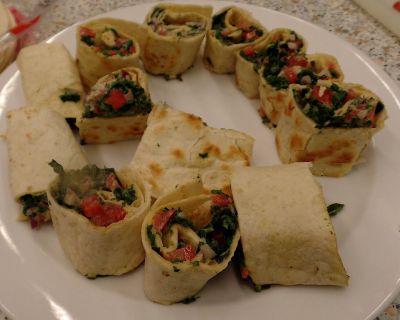 Spinat Wraps