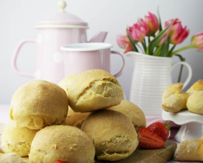 Marmeladen GLÜCK mit veganen Buttermilch-Brötchen ❤