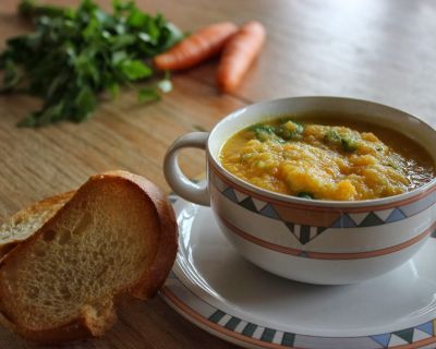 Petersilienwurzel-Möhren-Suppe