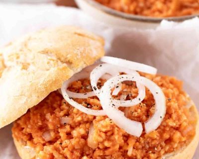 Veganes Mett aus Reiswaffeln einfach selber machen