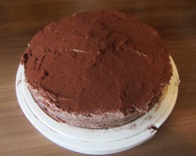 Bananen-Maulwurfshügel-Kuchen
