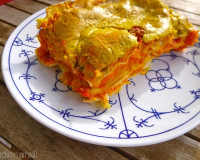 Kürbislasagne