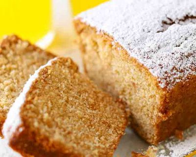 Einfacher veganer Fantakuchen aus der Kastenform