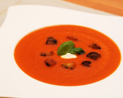 Italienische Tomatensuppe 