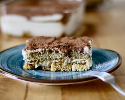 Veganes und glutenfreies Tiramisu