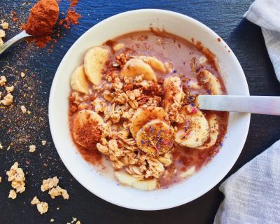 Schoko-Bananen-Müsli vegan