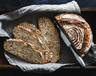 Sauerteig-Mehrkornbrot mit Dinkel & Roggen