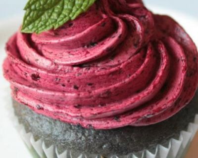 Blaubeer-Cupcakes
