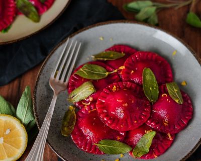 Veganes Weihnachtsmenü mit Seitanbraten