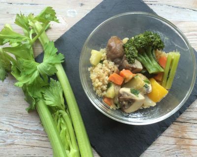 Bulgur-Gemüseallerlei
