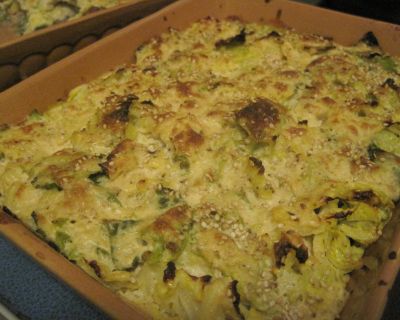 Wirsing-Champignon-Auflauf